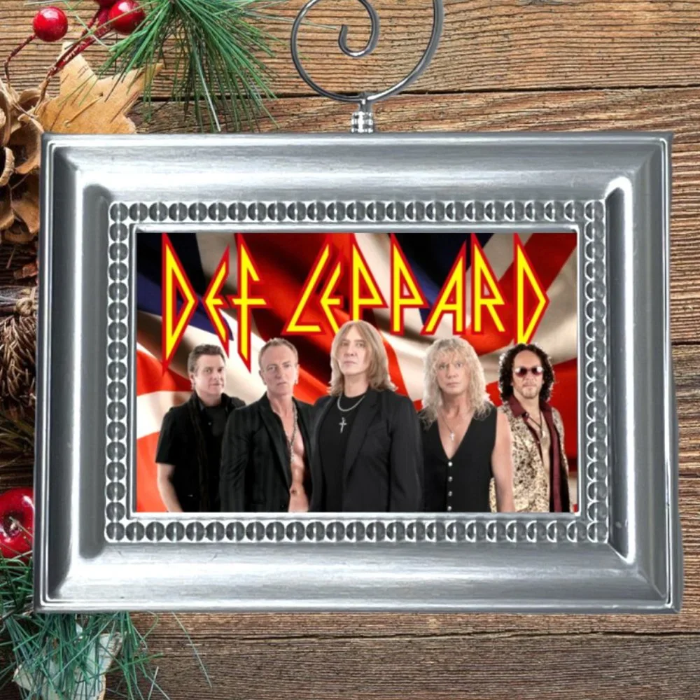 Def Leppard 80s Rock‎ Band Christmas Tree Ornament