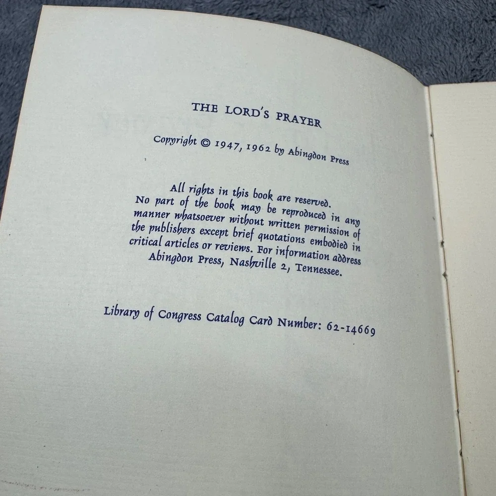 Abingdon Press hardcover interpretation