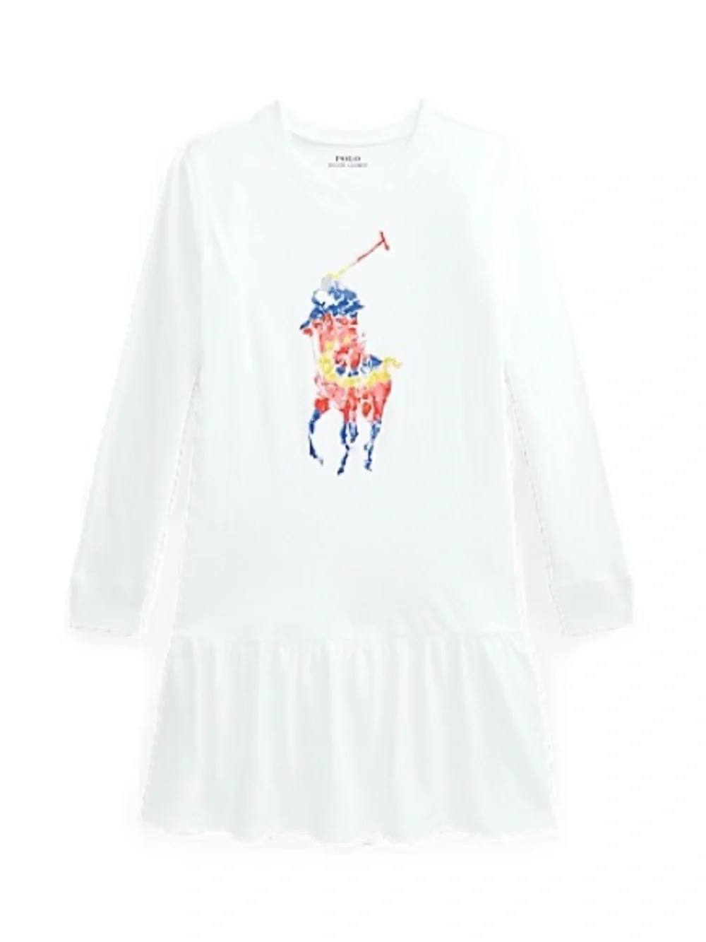 NWT Polo Ralph Lauren Big Pony Cotton Jersey Dress
