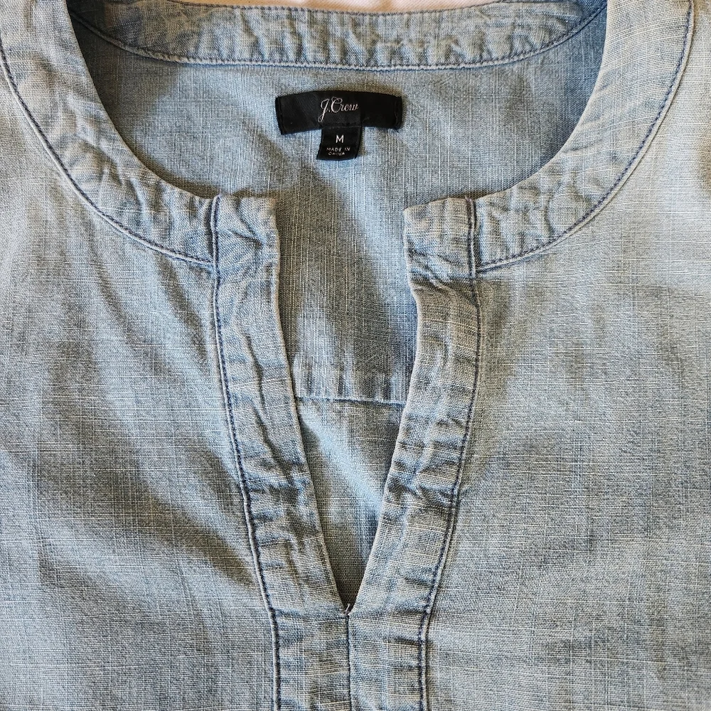 J. Crew soft chambray