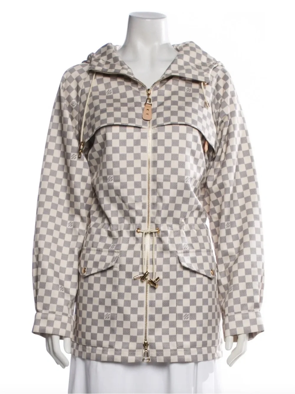 Louis Vuitton designer hooded