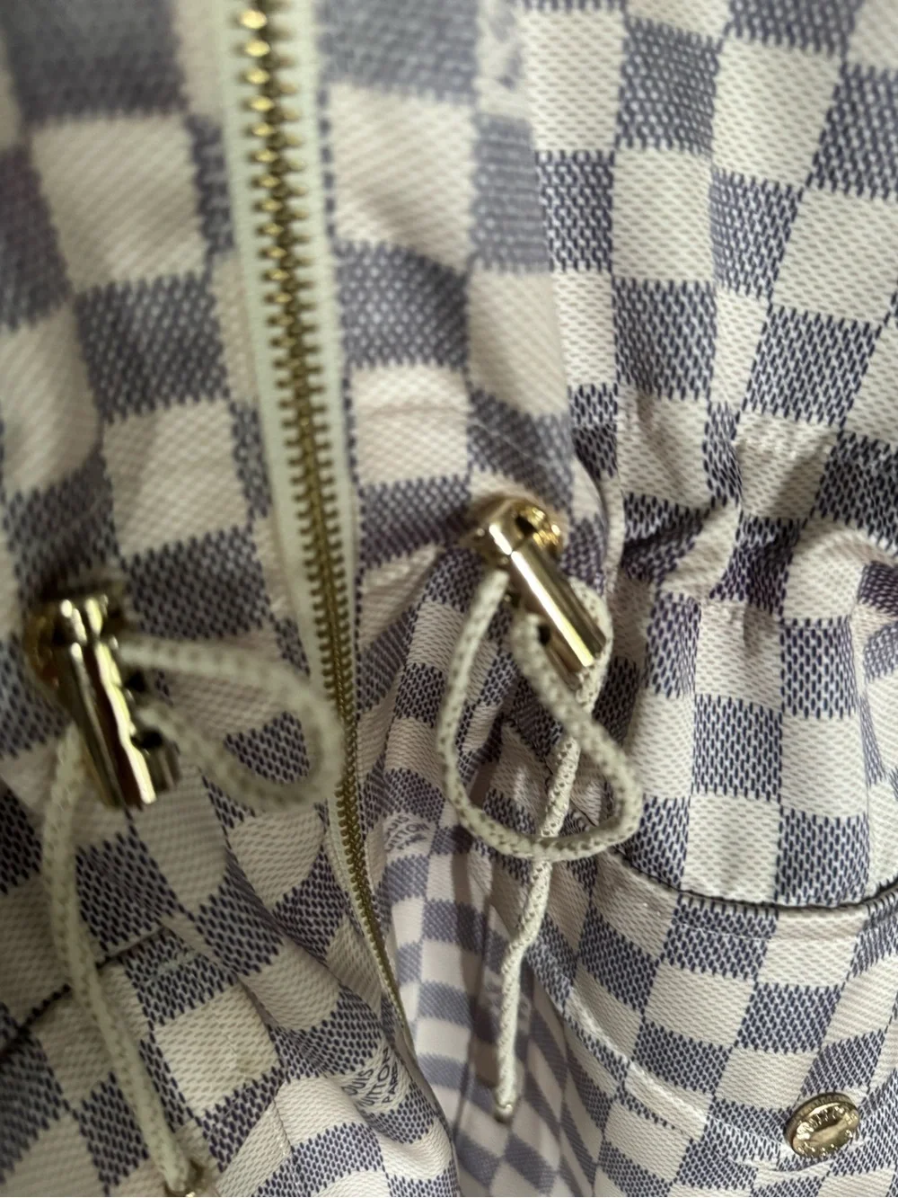 Louis Vuitton designer hooded