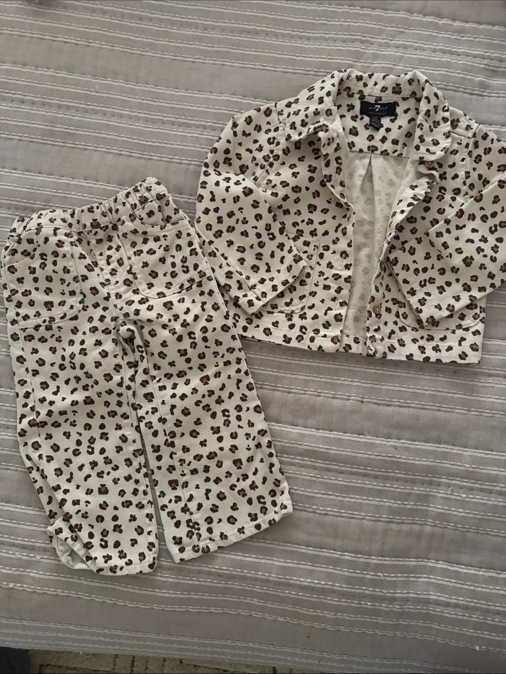7 for all mankind Toddler Jacket/Pant Set