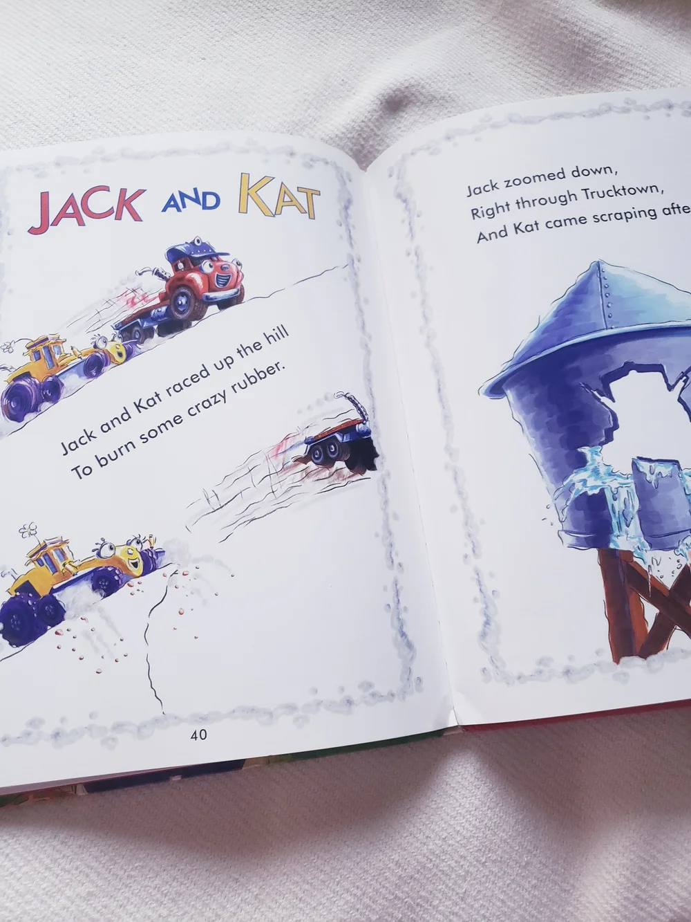 Trucktown Truckery Rhymes Children's Book