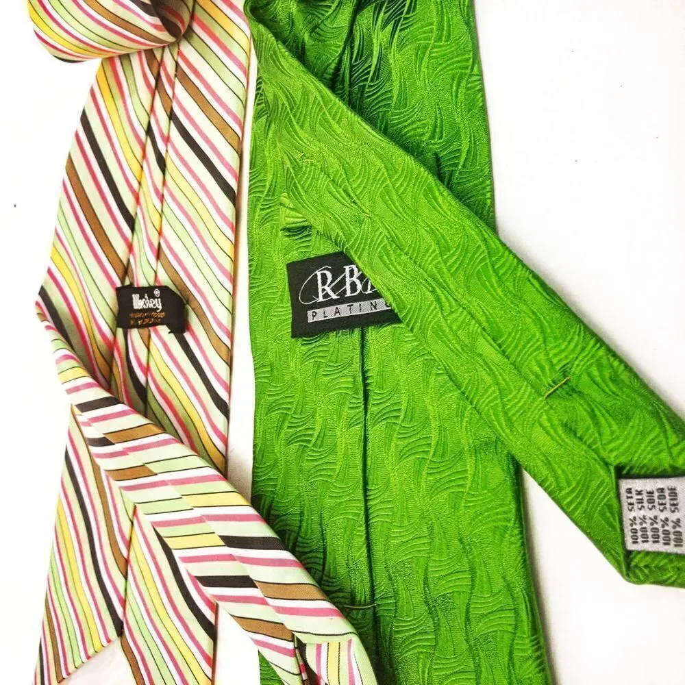 Vintage pink green