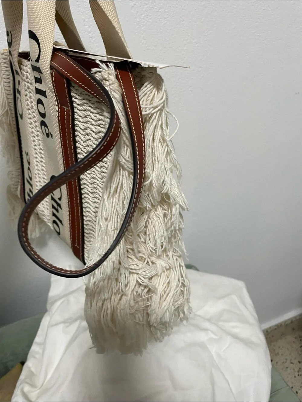 Chloe woven crochet