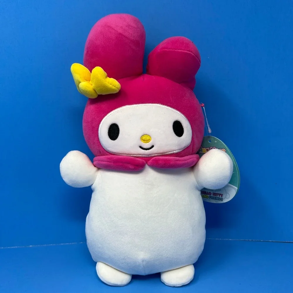 Sanrio My Melody Plush Medium Pink White Yellow‎ Hugmee Hello Kitty and Friends