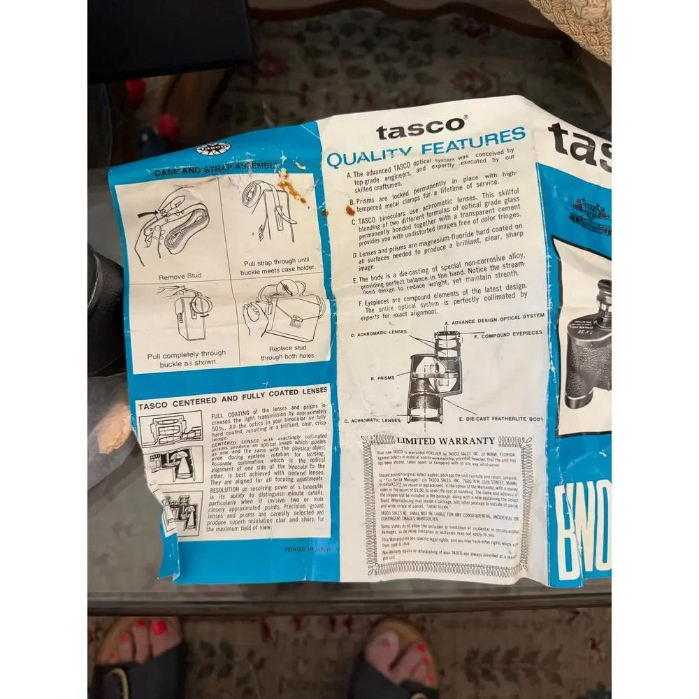Tasco vintage binoculars