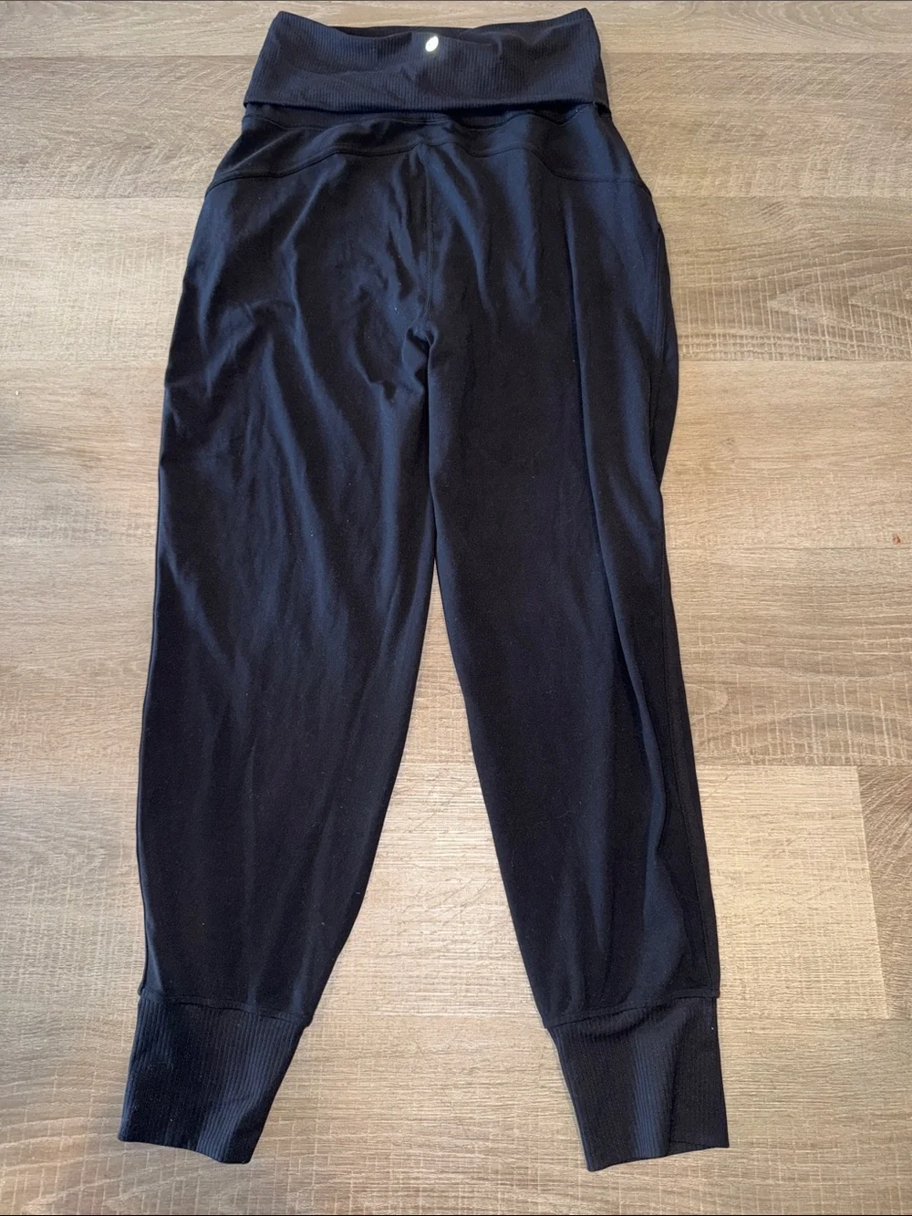 Lululemon Align Foldover Relaxed Joggers Black Size 6