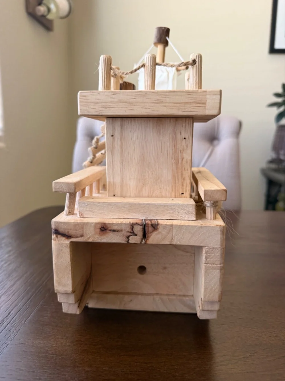 N/A wooden pirate