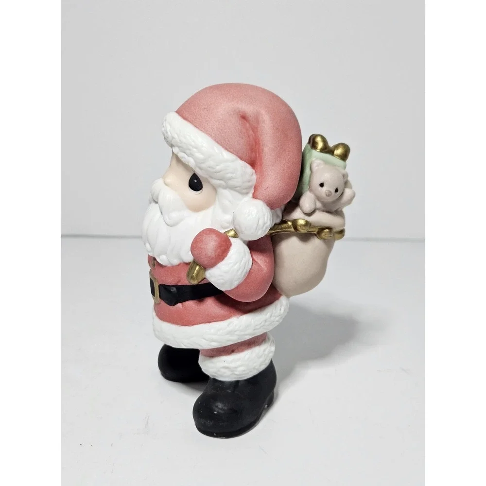 Precious Moments 2008 Santa Figurine Believe In The Magic Of Christmas 910062