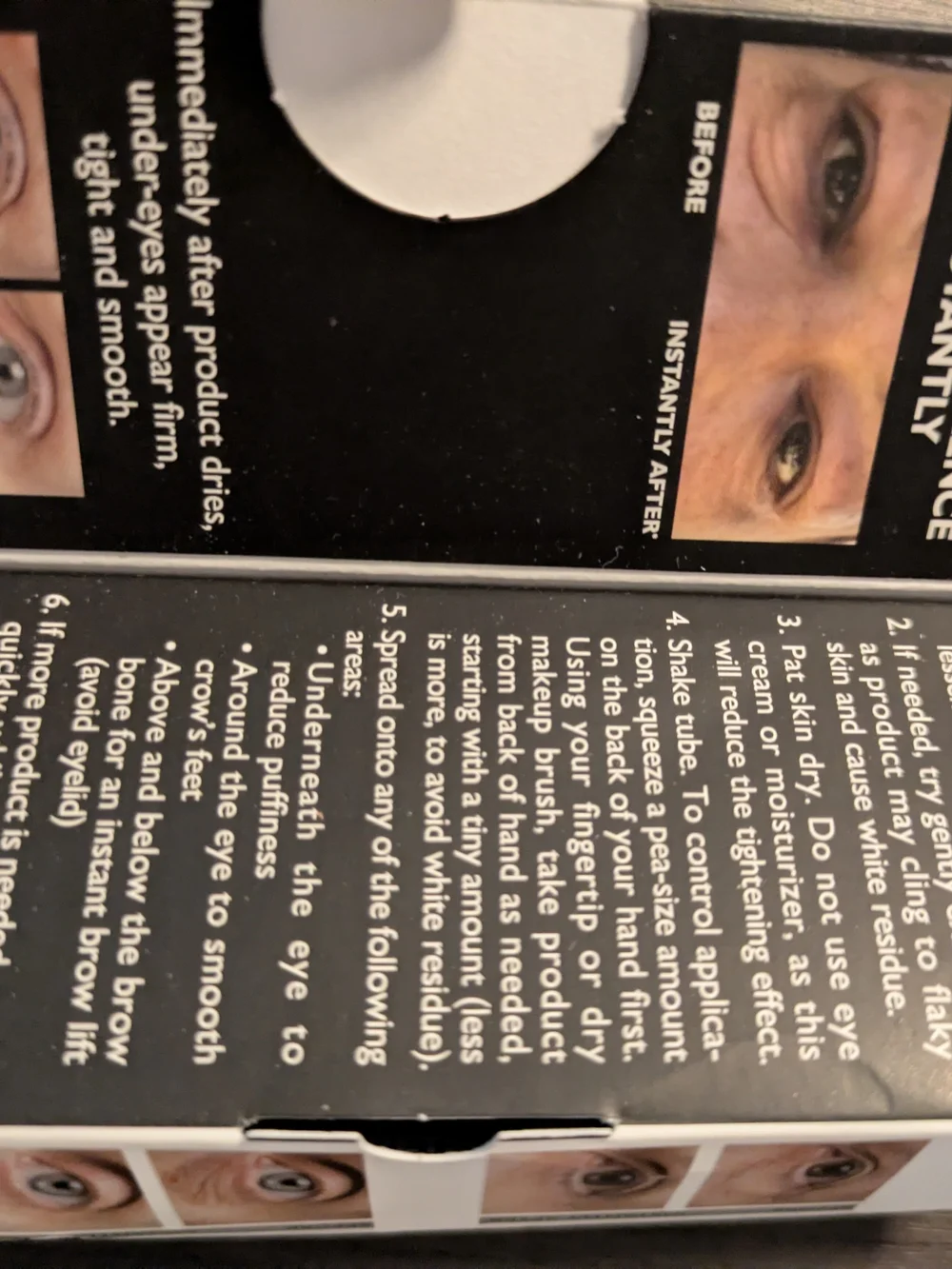 Peter Thomas Roth temporary eye