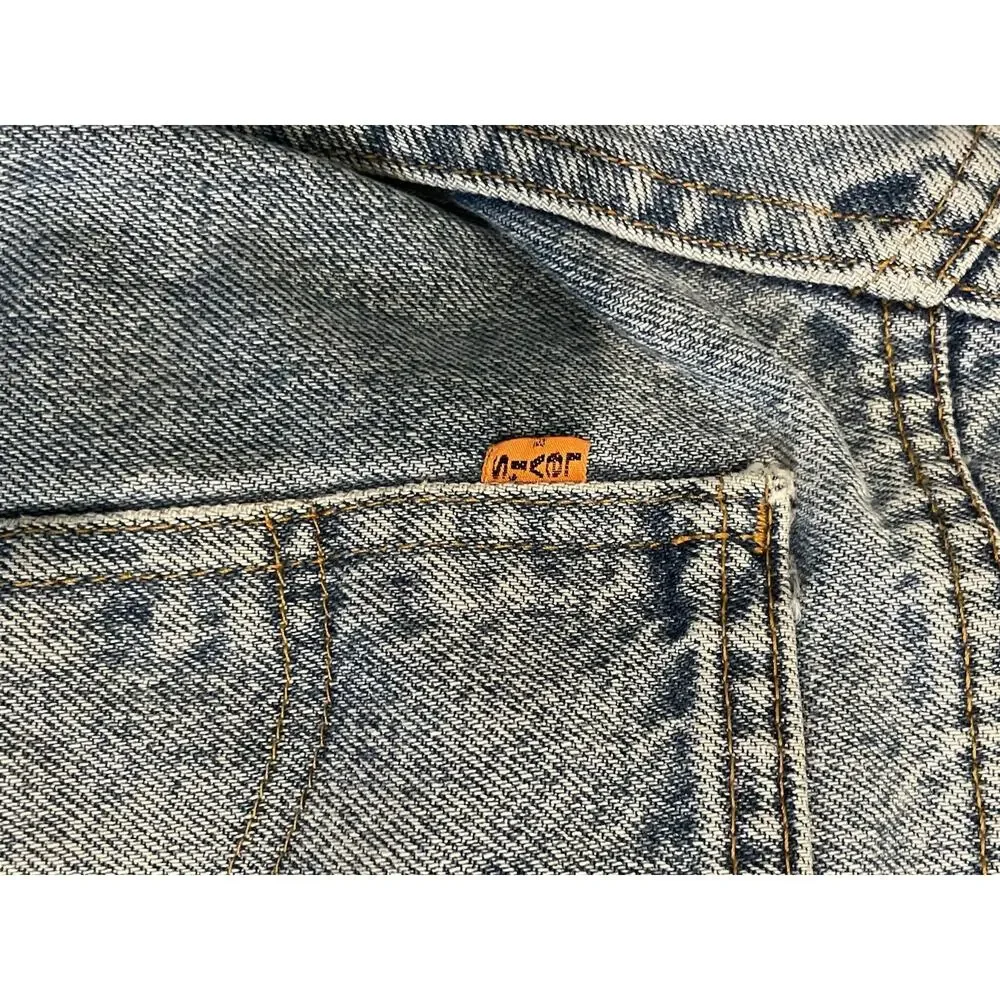 Vintage 1980s Levi's 517 Orange Tab Bootcut Jeans - Made in USA - Tag 31x31