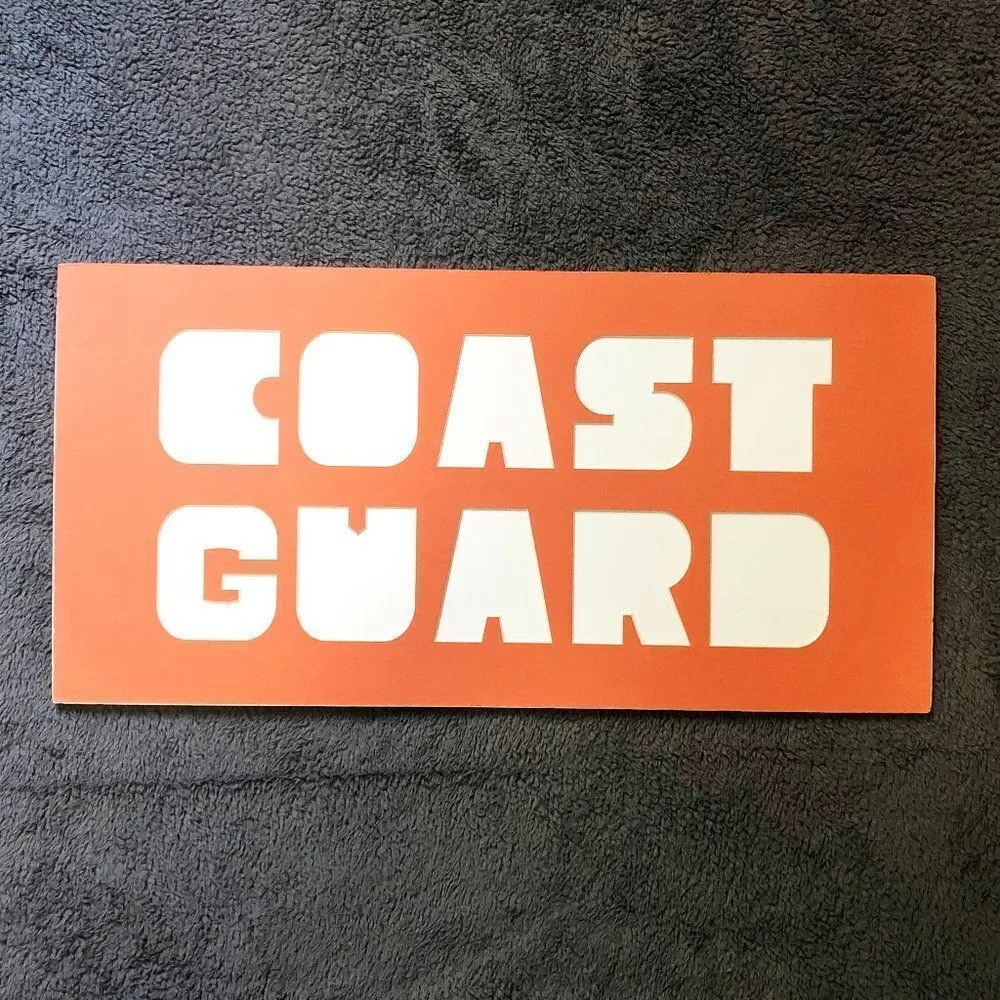 10x20 Orange Coast Guard Photo Mat‎