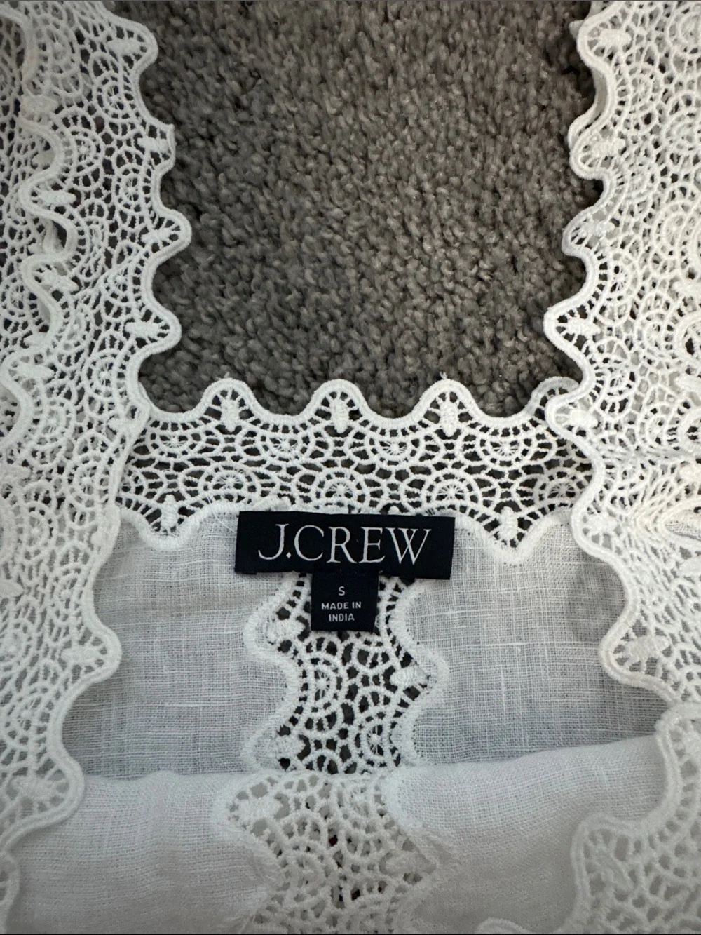 J. Crew lightweight white