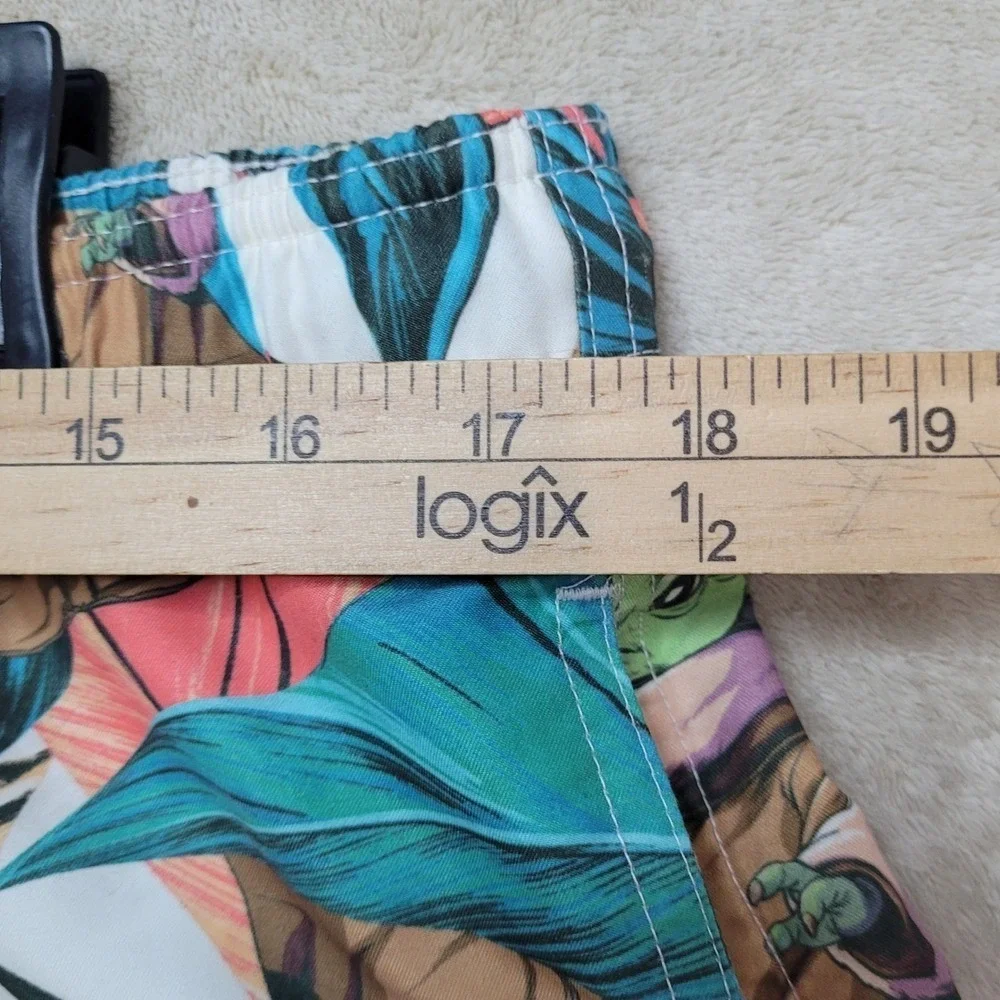 Star Wars Men’s Swim Trunks in Green, Teal, White