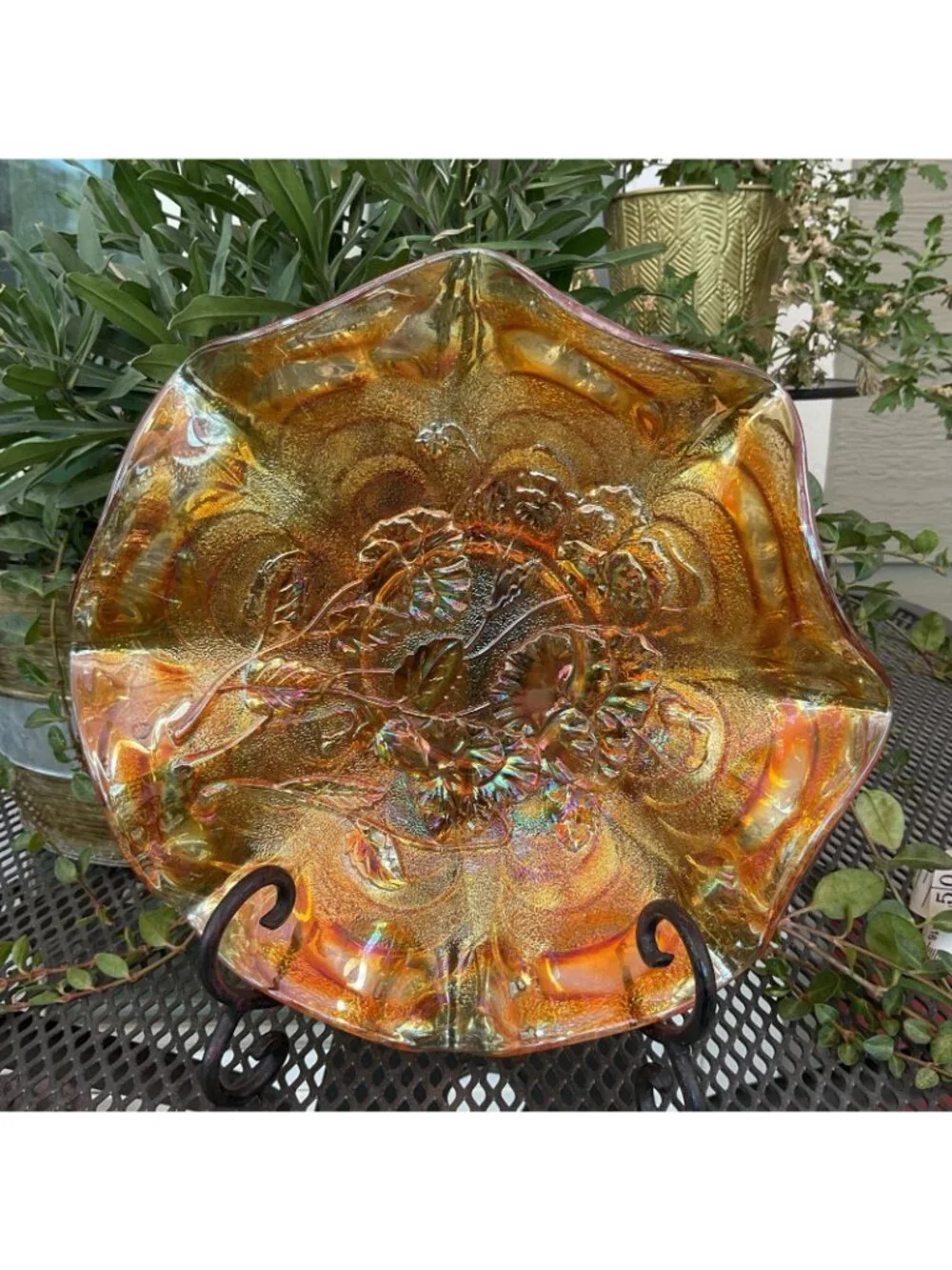 Fenton carnival glass