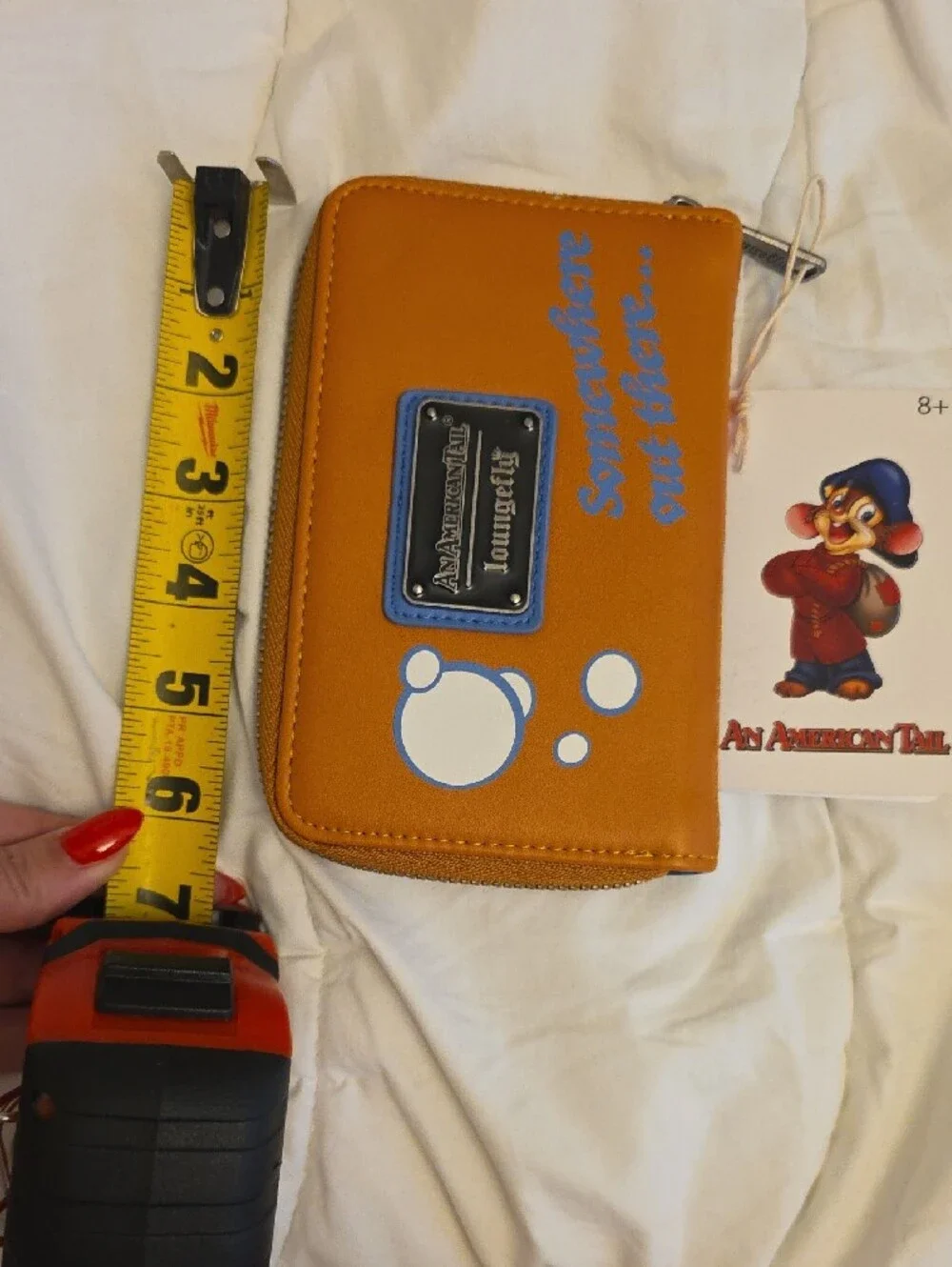 Loungefly zip wallet