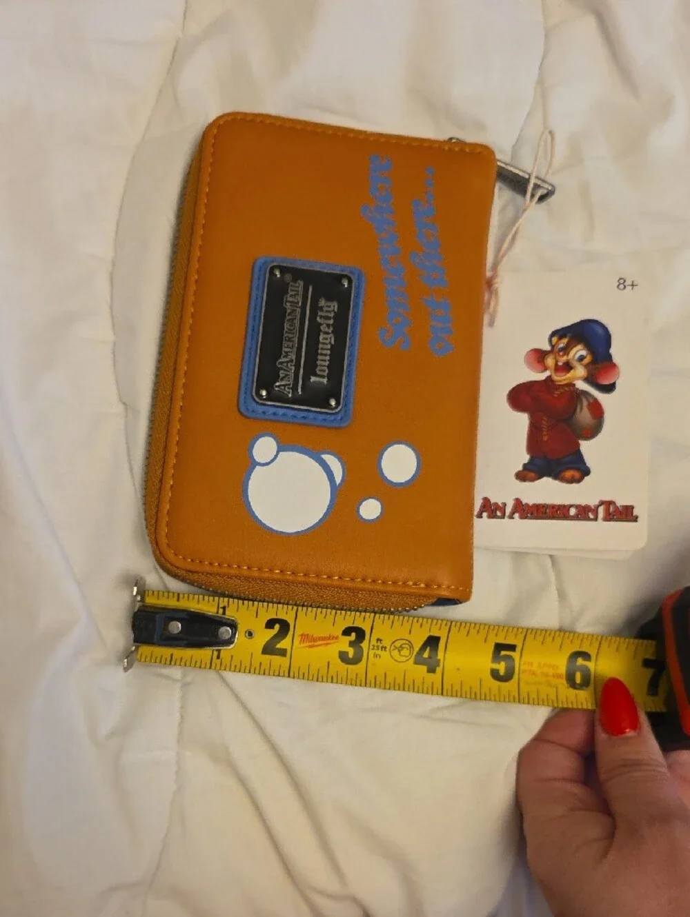 Loungefly zip wallet