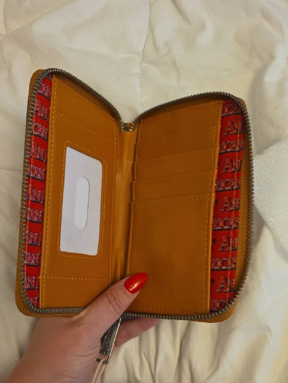 Loungefly zip wallet