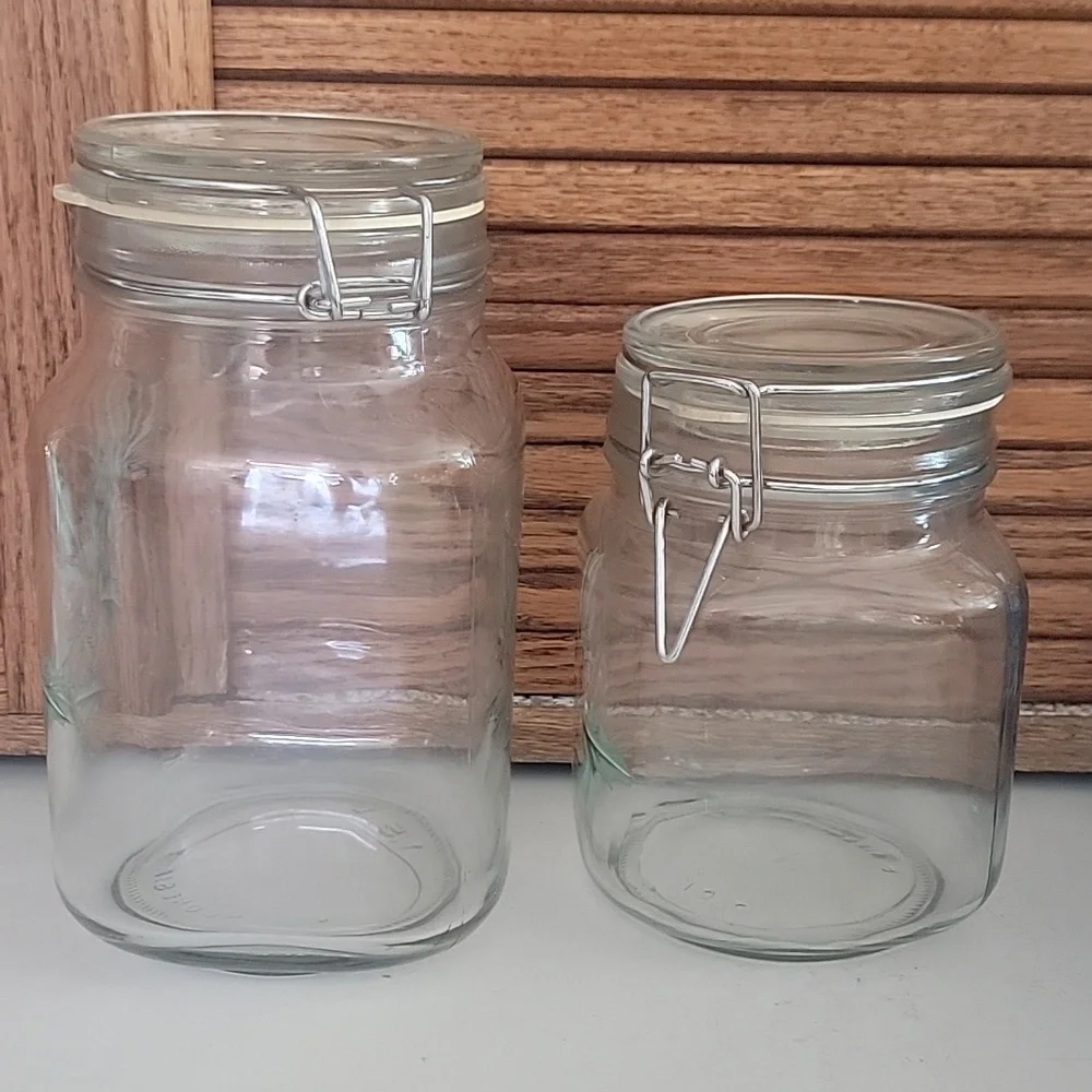 Vintage jars from