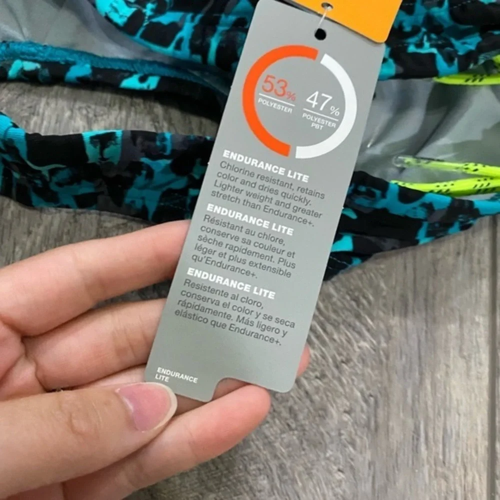Speedo Teal Endurance Lite‎ Bikini Bottoms
