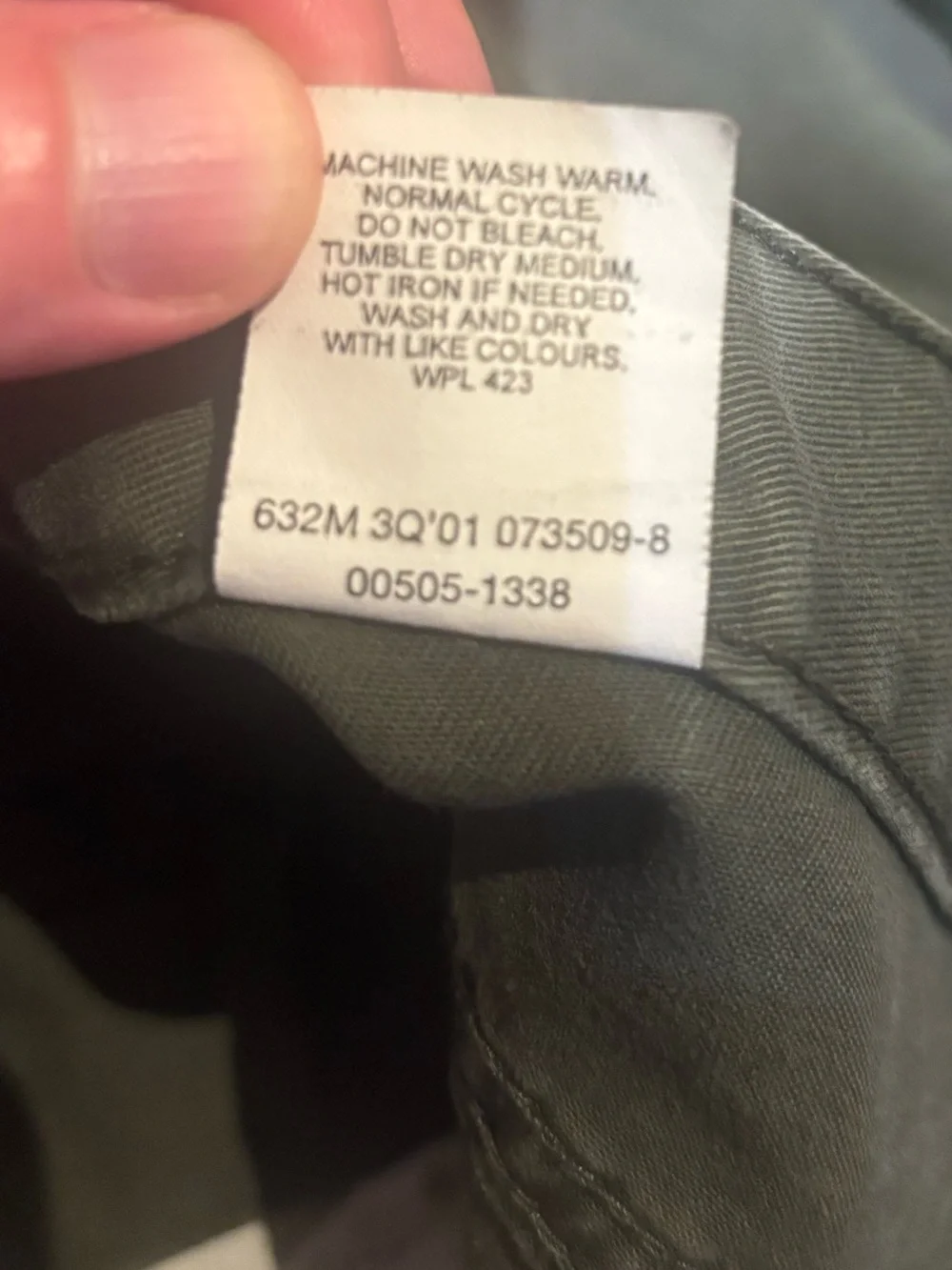 Levi’s 505 Classic Straight Leg Jeans Size 38x30