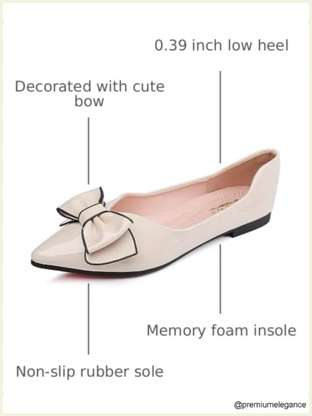 N/A chic pointed