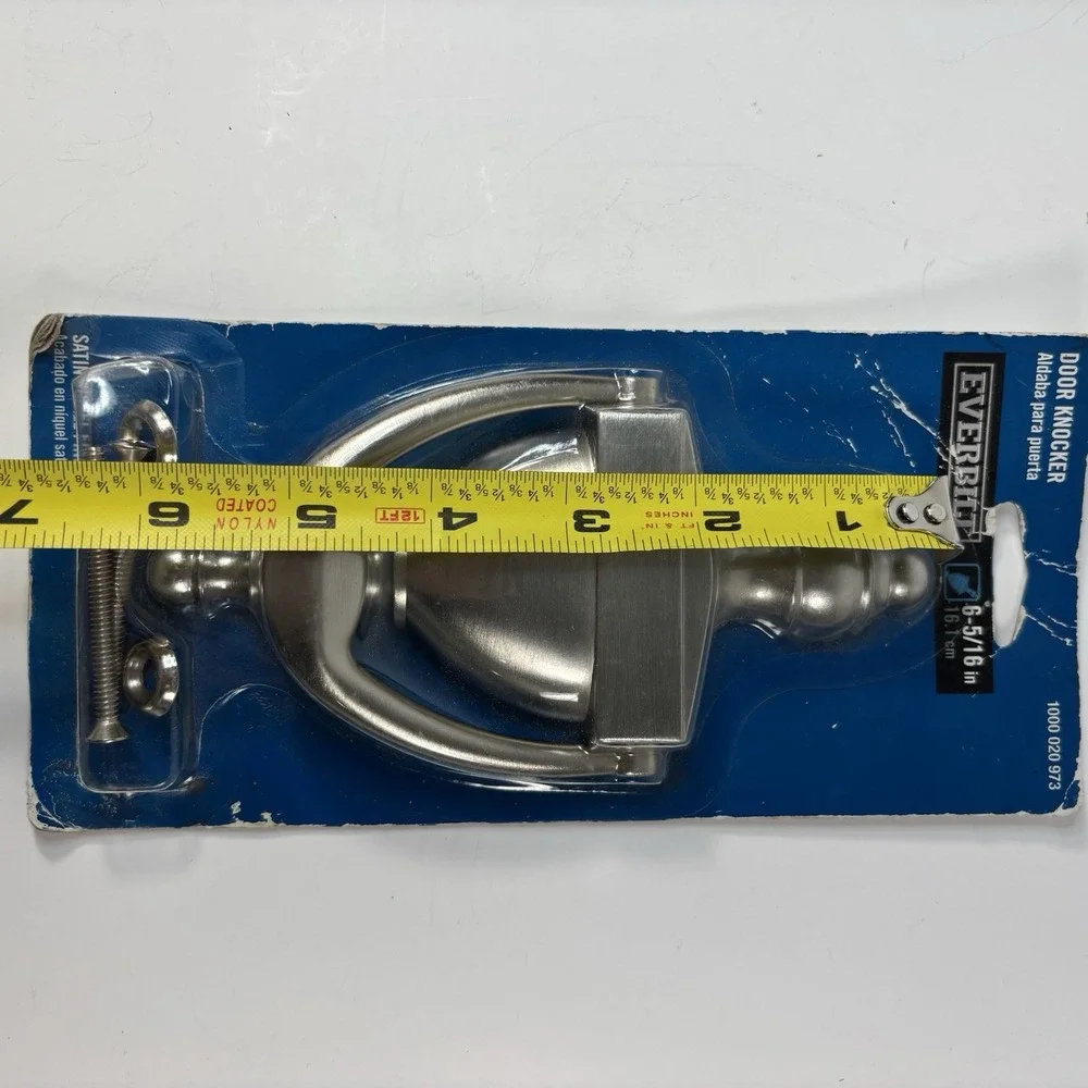 Everbilt satin nickel