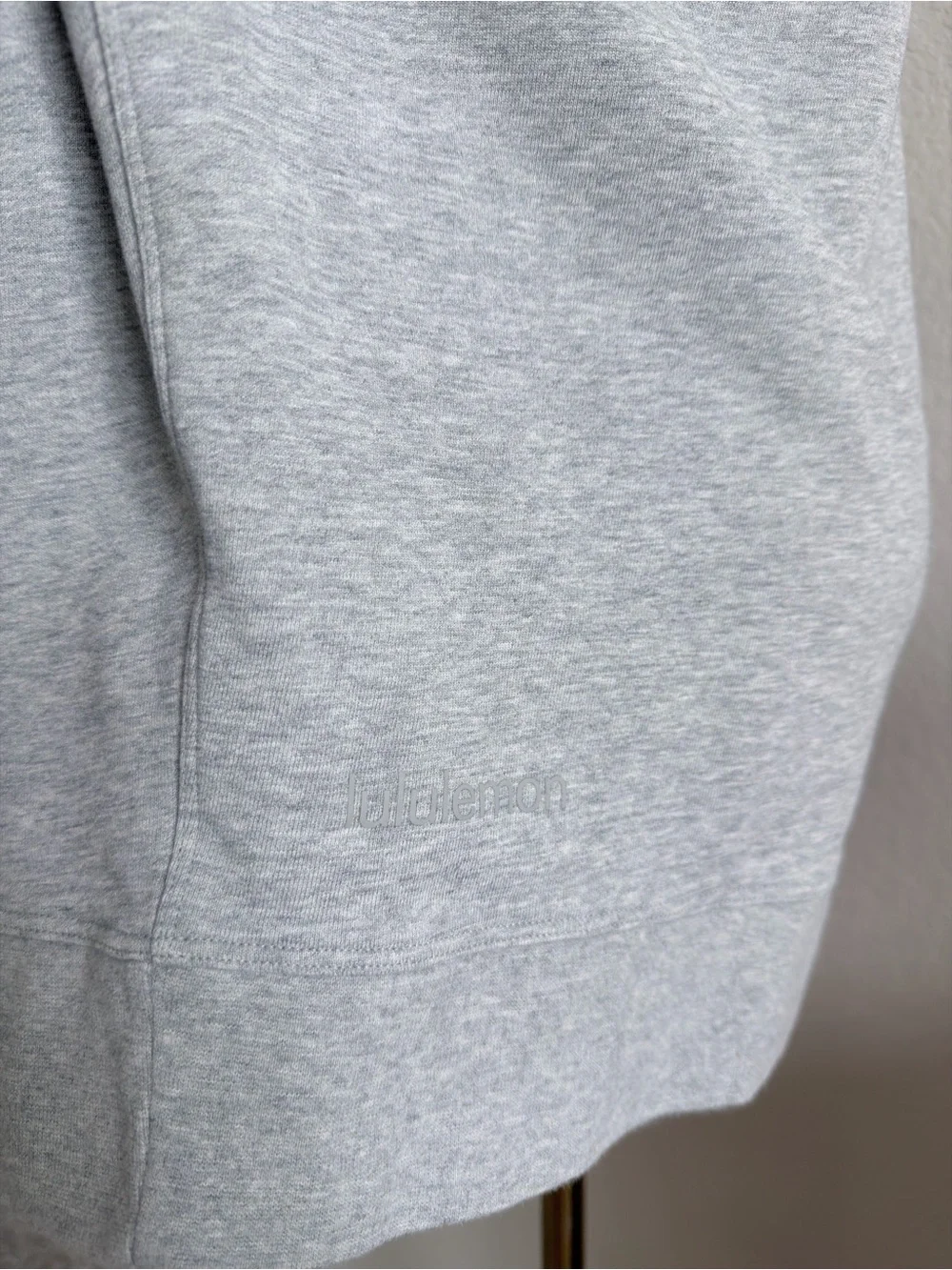 Lululemon Perfectly Oversized Crew Sweatshirt — Heathered Core Light Grey Size 6