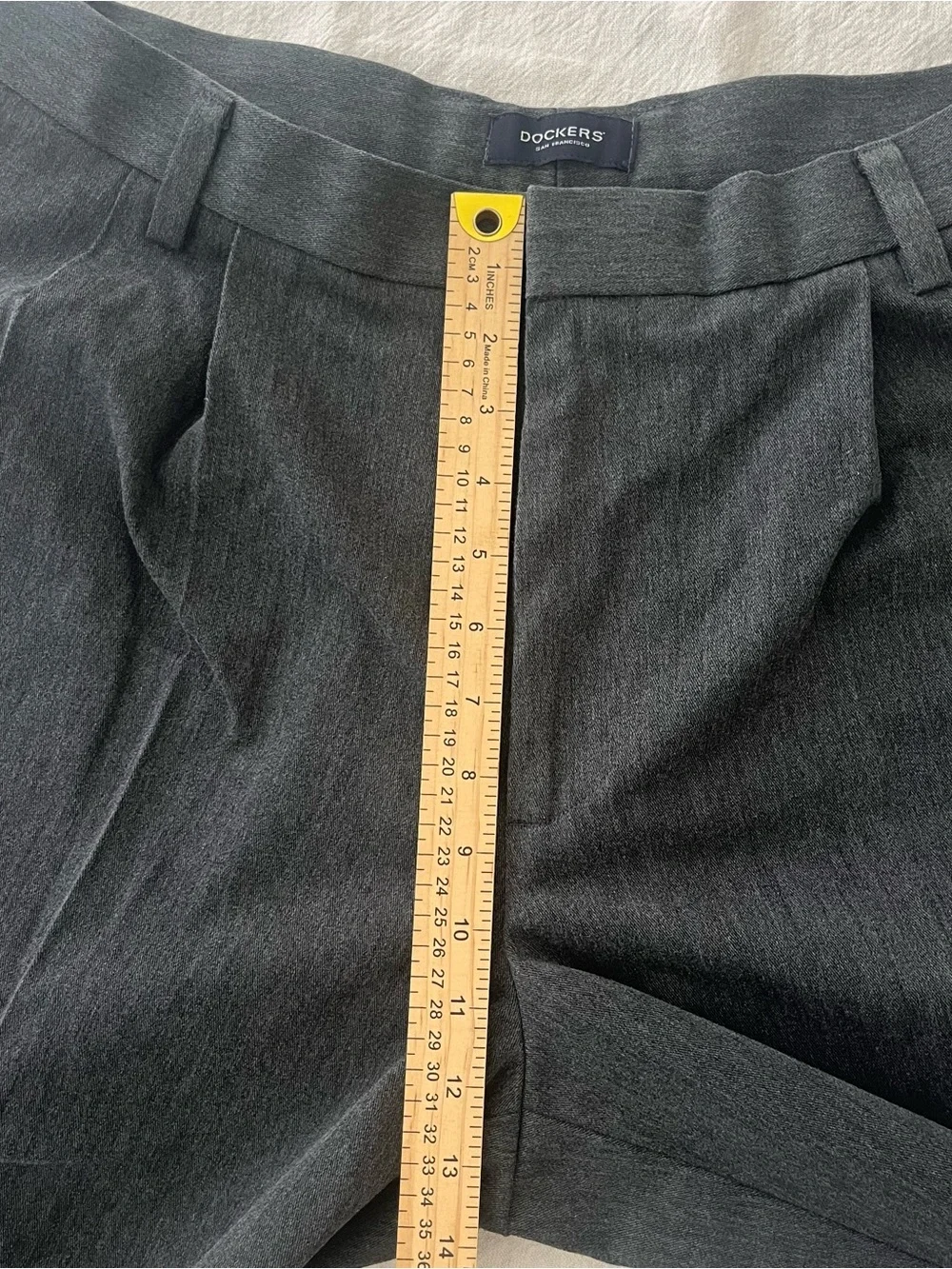 Dockers mens pleated