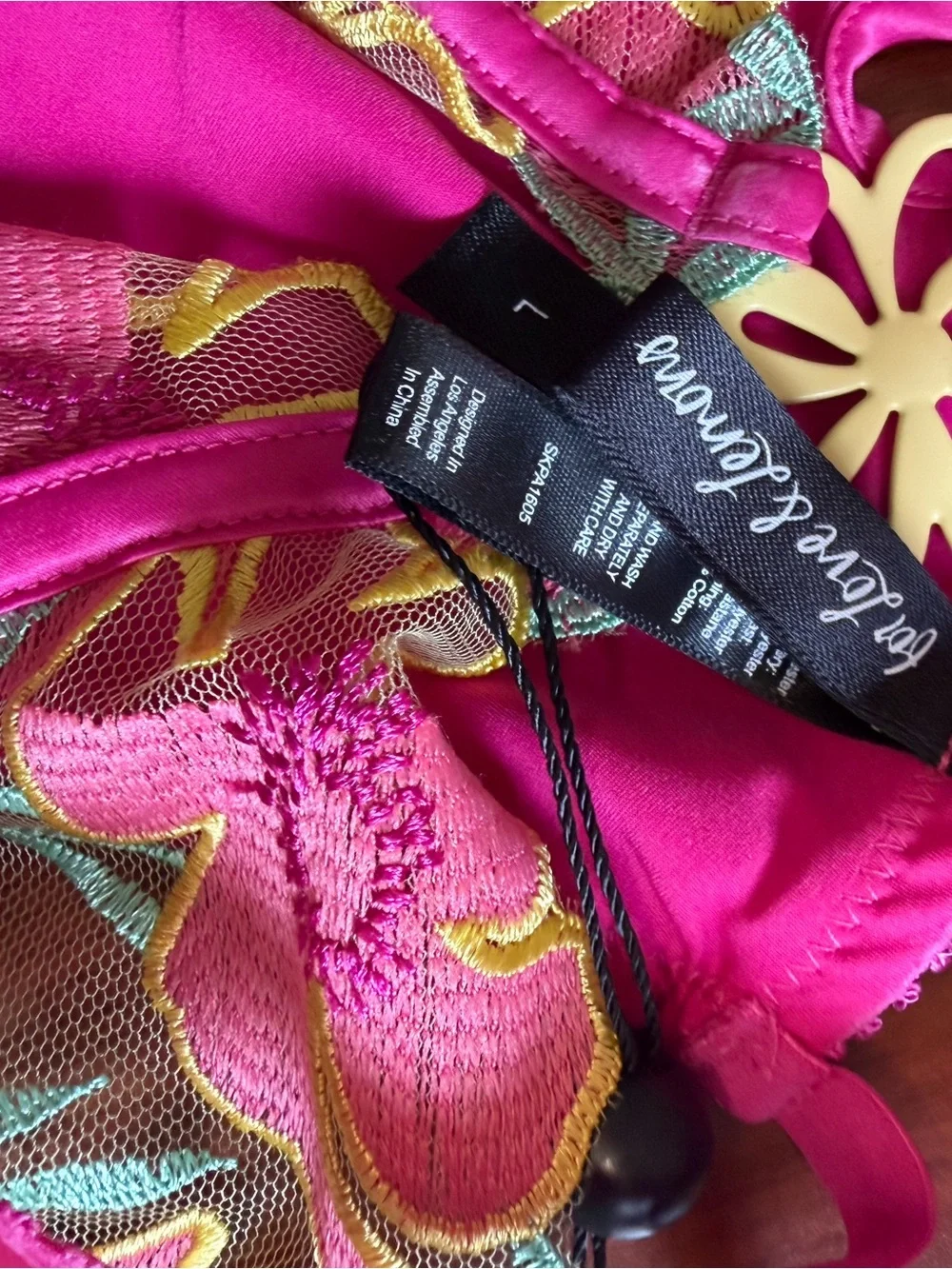 Betsey Johnson bright hot