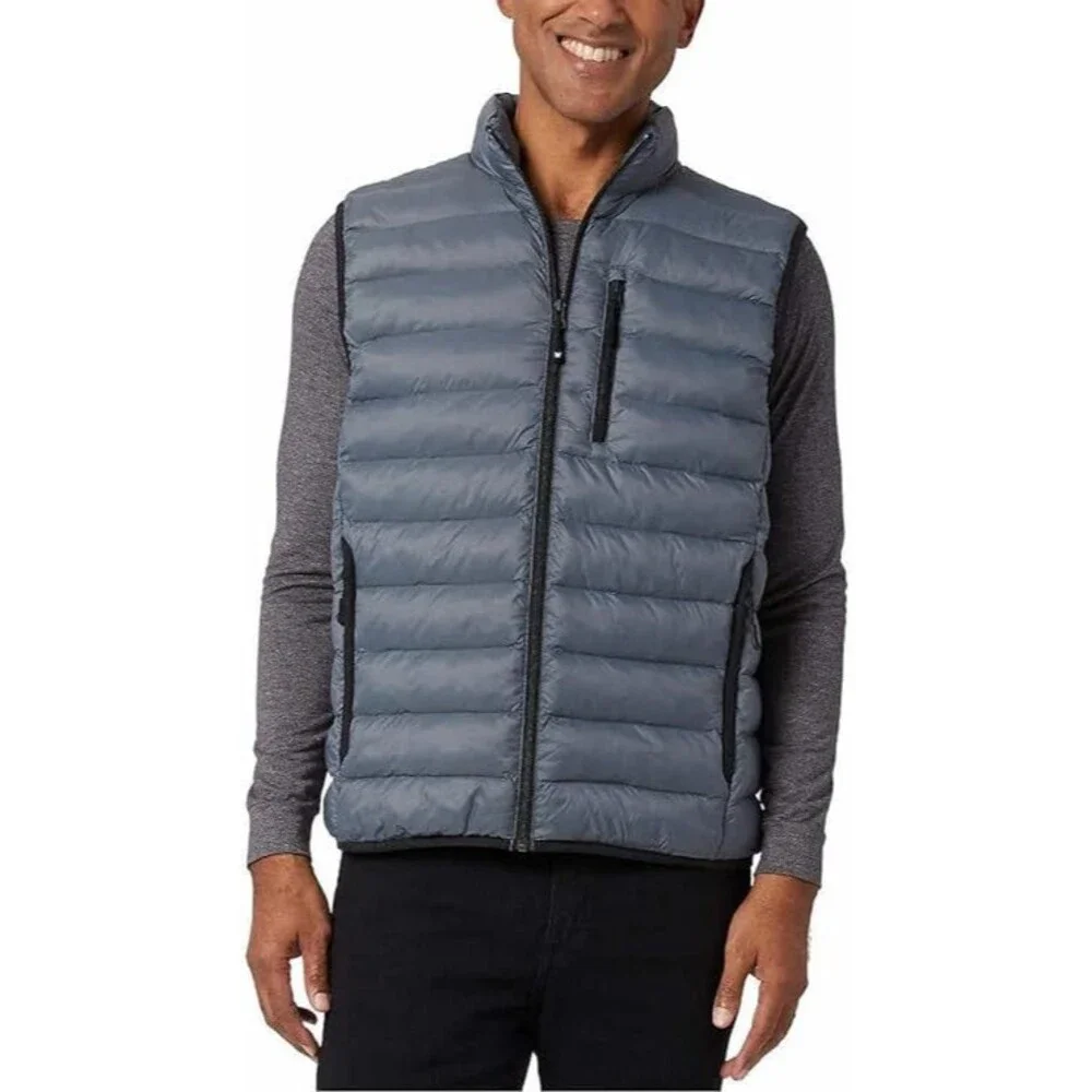 32 Degrees Heat Men's Lightweight Down‎ Alternative Vest, Gray, XXL