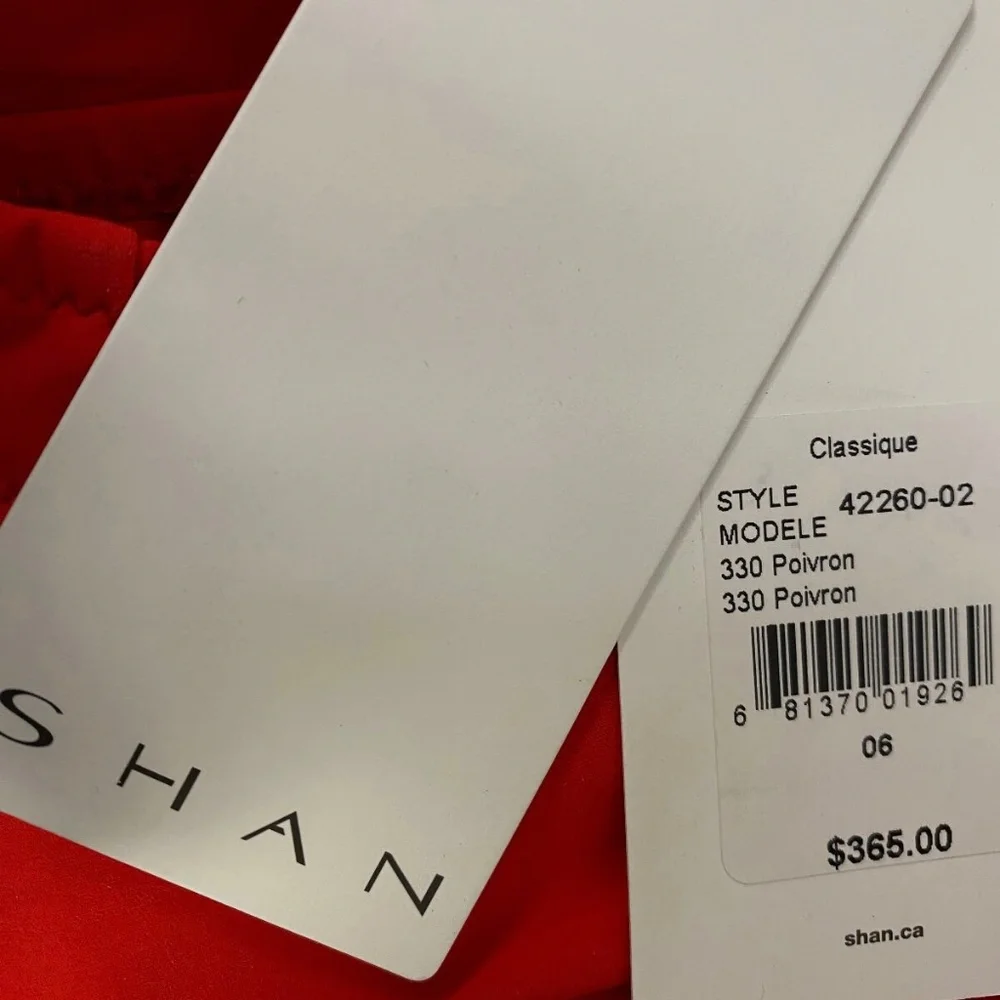 SHAN red plunging