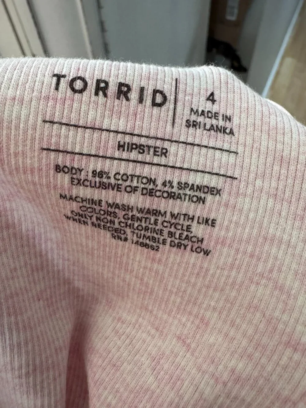 torrid hipster size