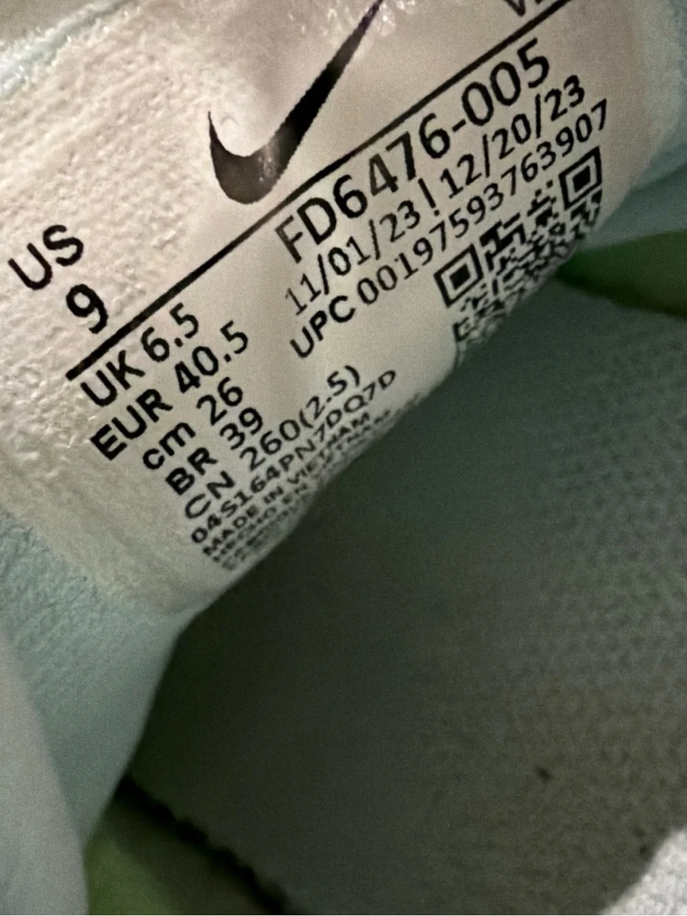 Nike no box
