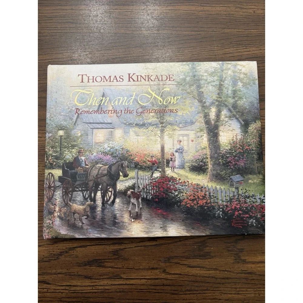 Thomas Kinkade Then And Now Family History Keepsake Book Generations‎ Journal