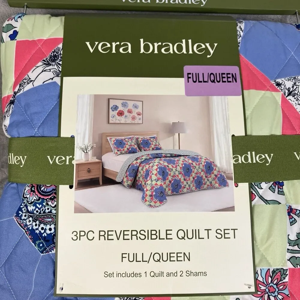 Vera Bradley bright reversible