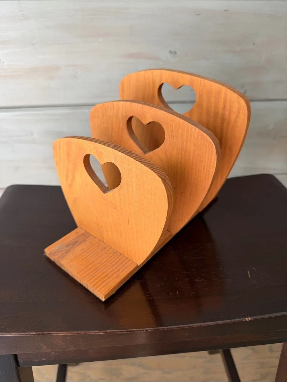N/A wood heart