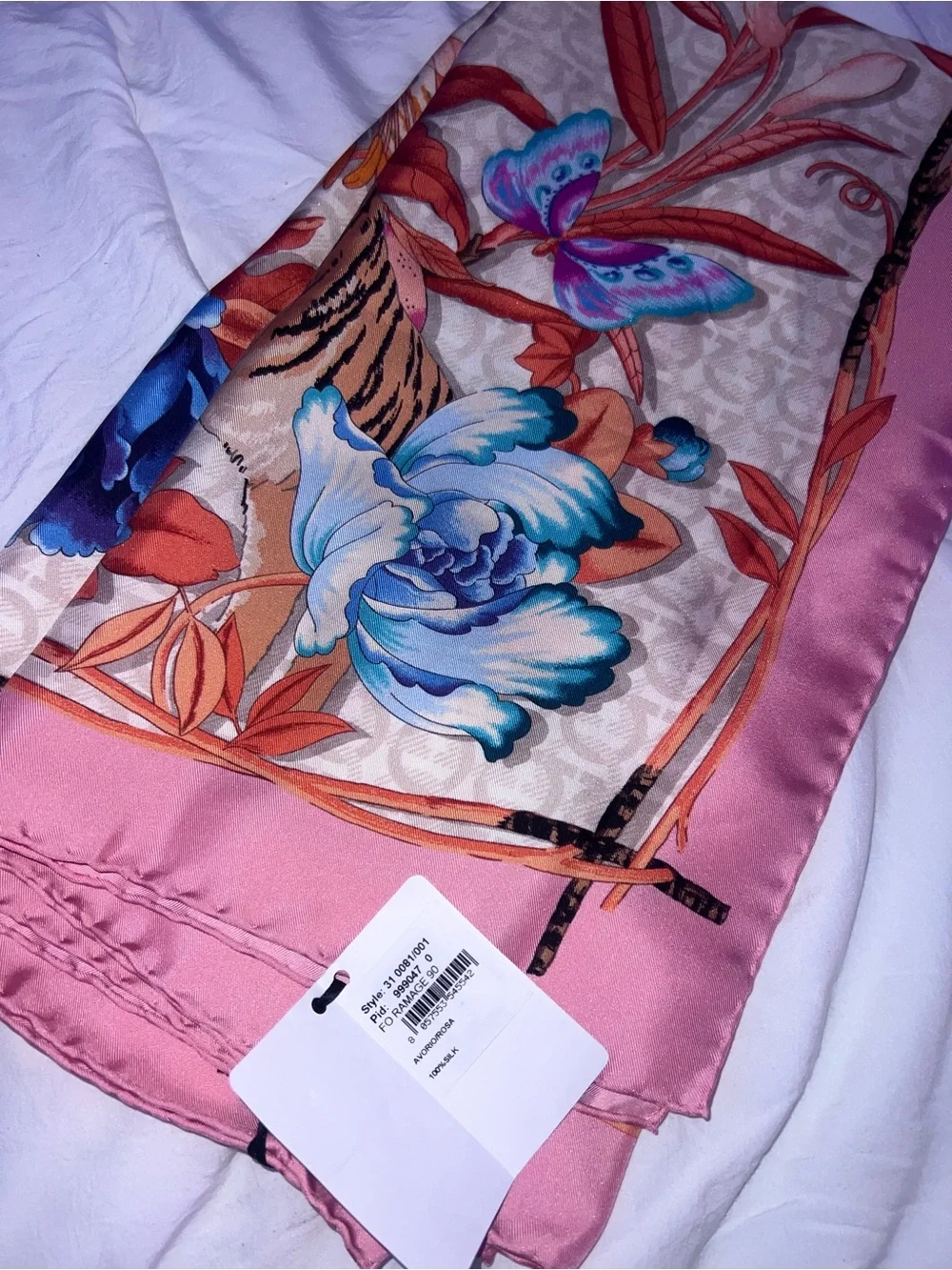 Salvatore Ferragamo silk bandeau