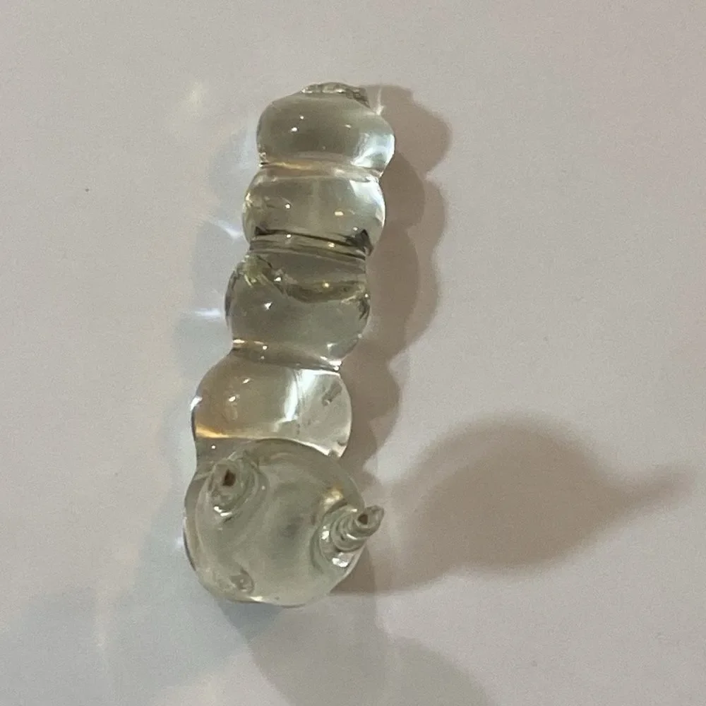 Vintage elegant glass