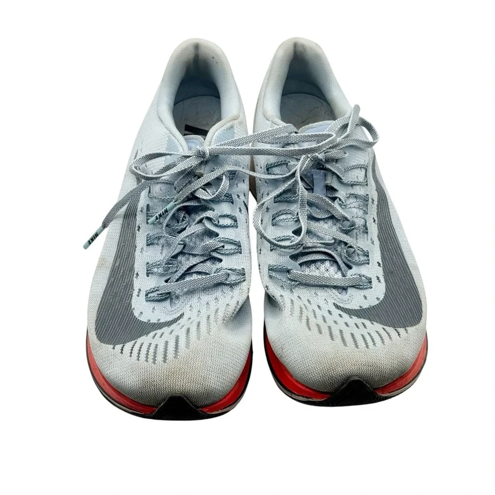 Nike Zoom Fly Running Shoes Sneakers Woman's Size 8.5 Ice‎ Blue Style 897821-401