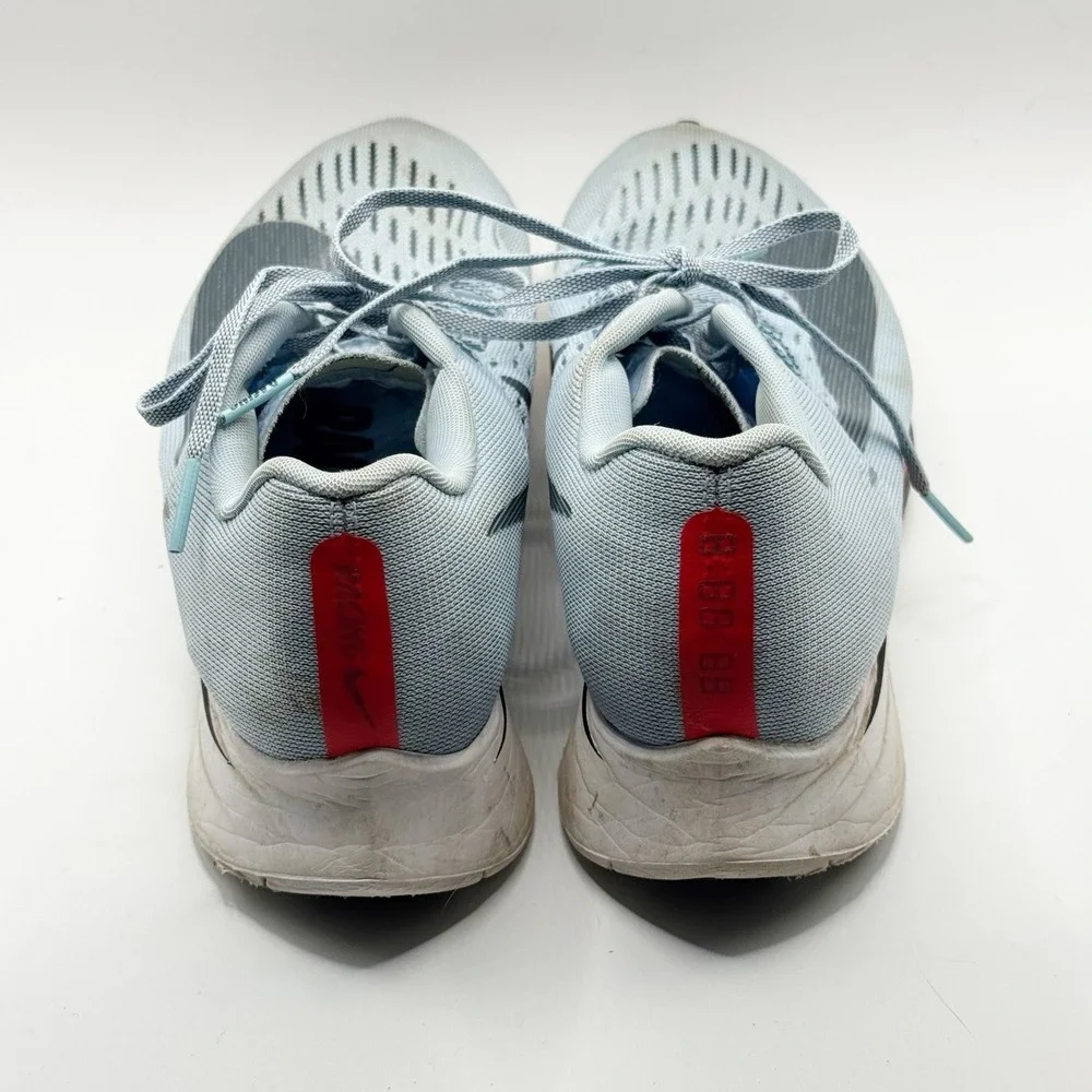Nike Zoom Fly Running Shoes Sneakers Woman's Size 8.5 Ice‎ Blue Style 897821-401