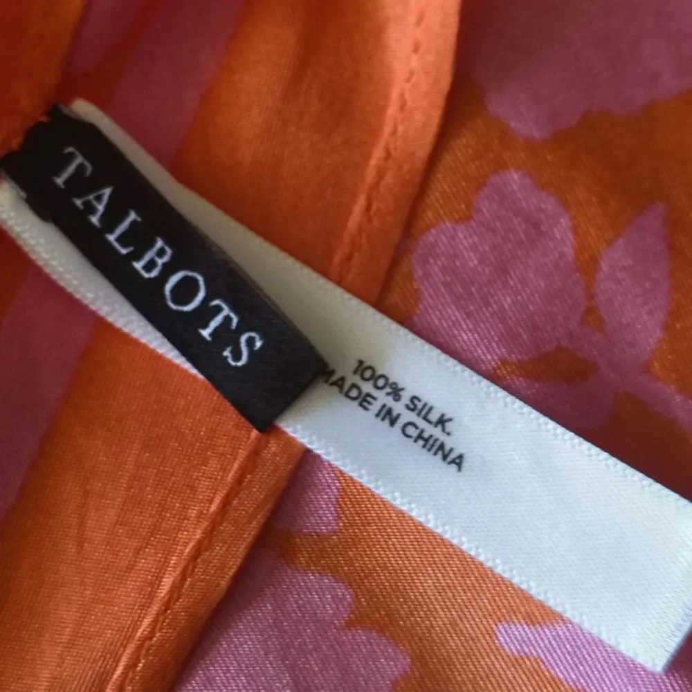 Talbots beautiful silk