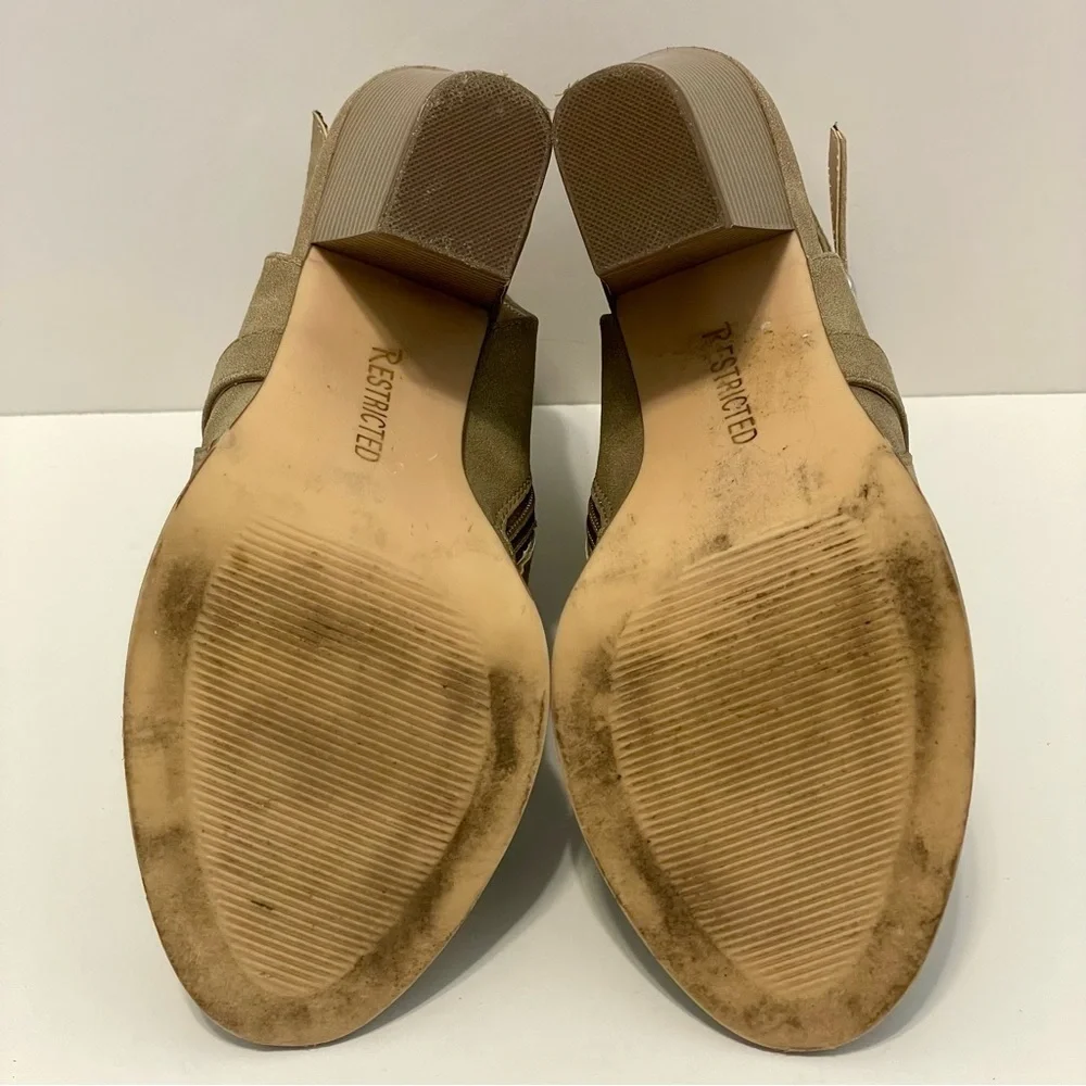 Restricted stylish tan