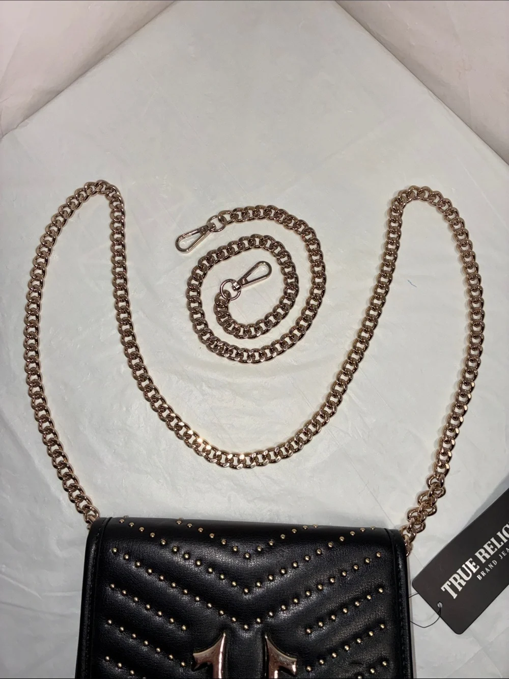 True Religion compact quilted