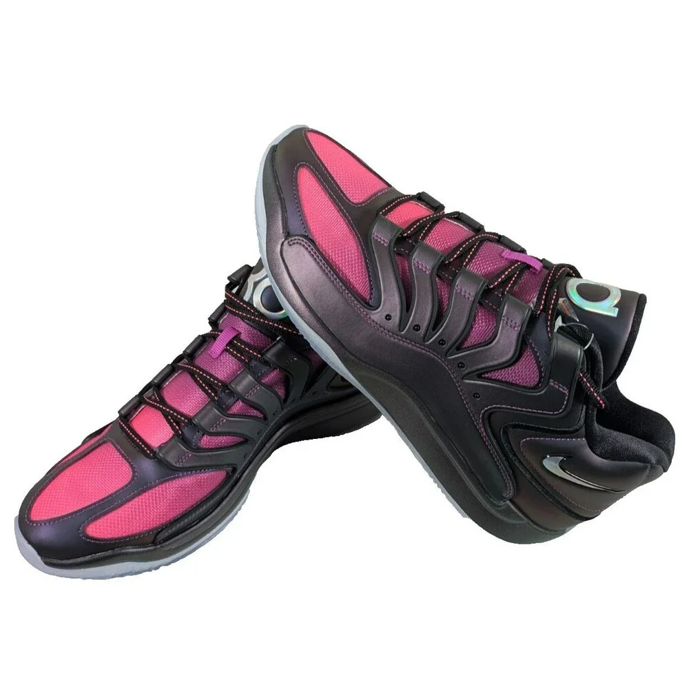 Nike KD 18 SE Eggplant Mens 11.5 Vivid Purple Hyper Pink IM5843-500 NWOB