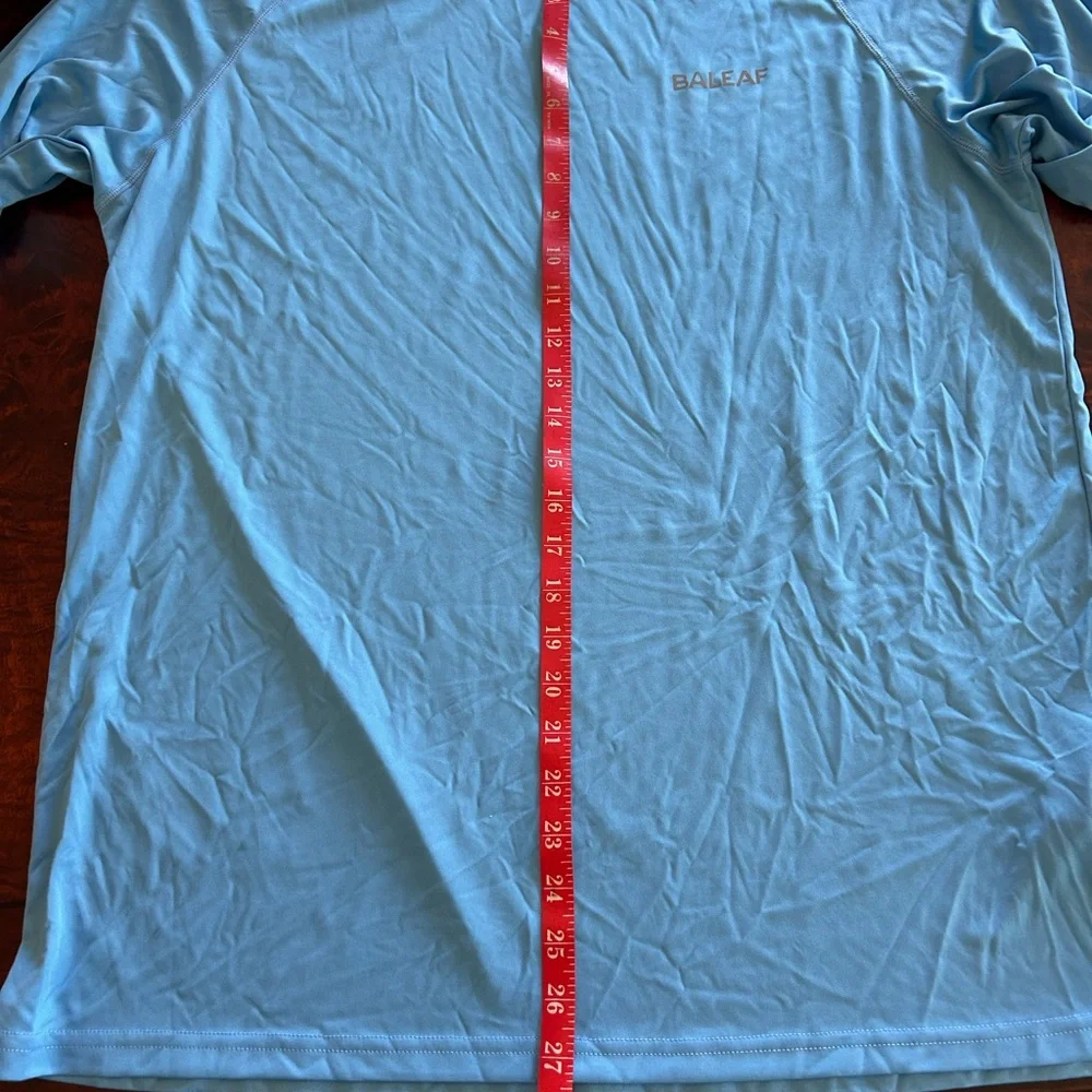 Baleaf Men’s Long Sleeves Rash Guard Fishing Hiking Sun Protection Shirt‎ XL