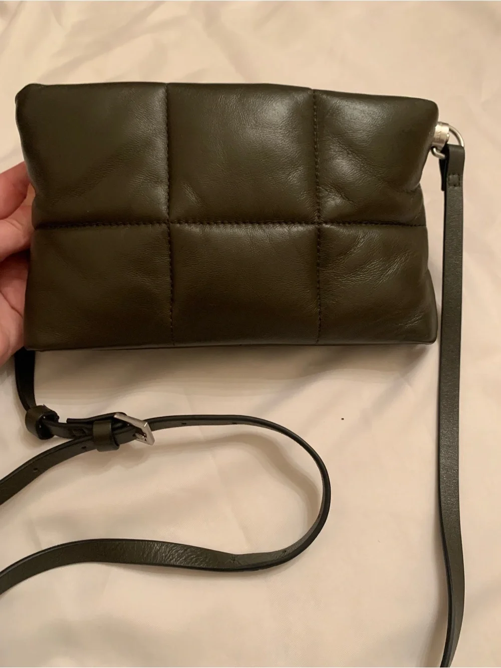 All Saints sleek quilted