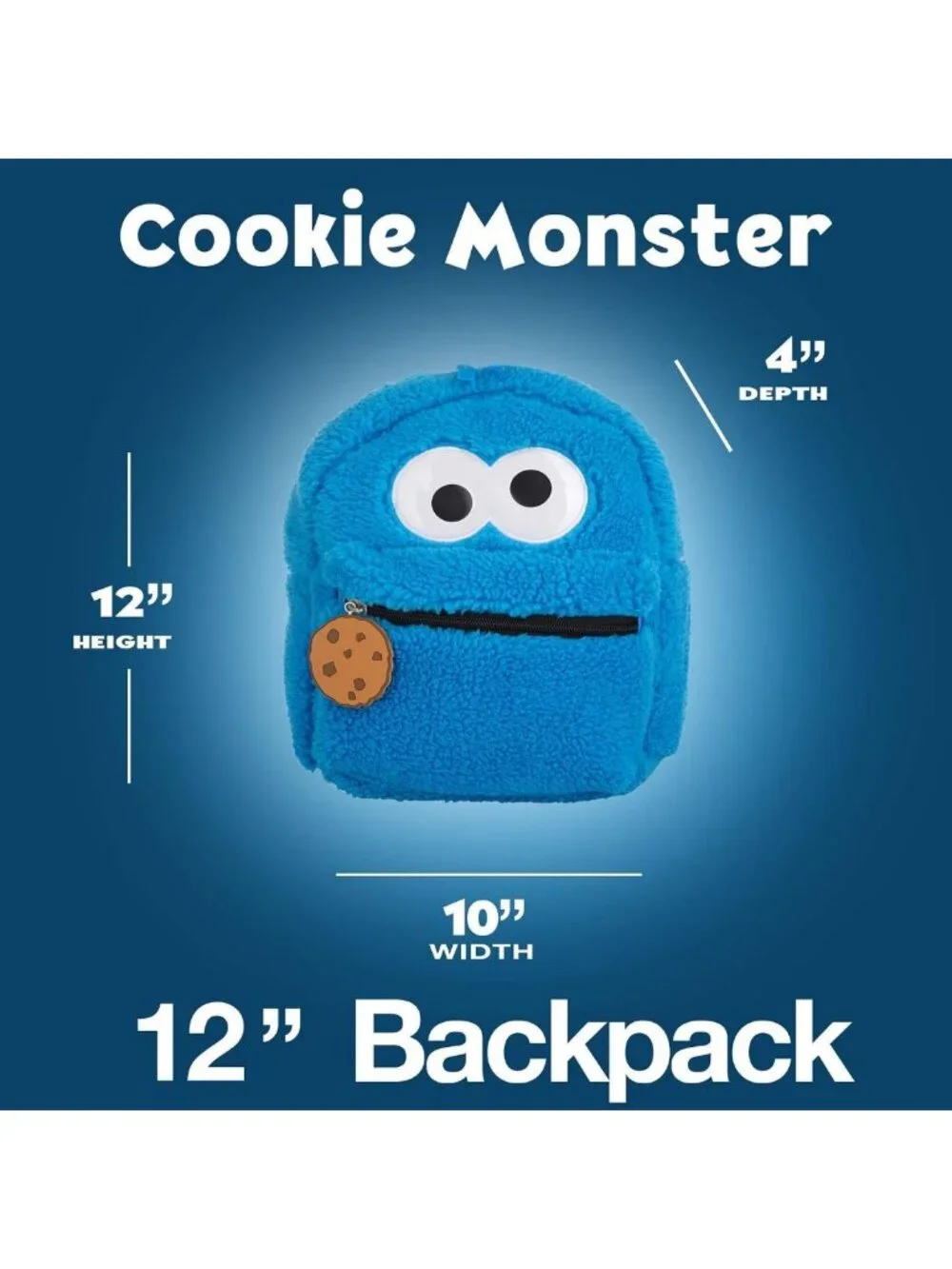 Cute Elmo & Cookie Monster Mini Backpacks for Toddlers - Perfect for School